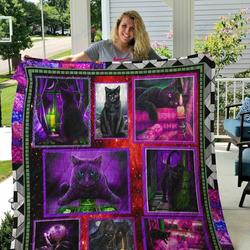 Tlmus Cat Quilt Blanket Ver 31 and Home Decor