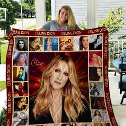 Tlmus Celine Dion Quilt Blanket Ver 1 and Home Decor