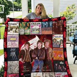 Tlmus Cream Quilt Blanket and Home Decor