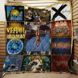 Tlmus Def Leppard Quilt Blanket Ver 10 and Home Decor