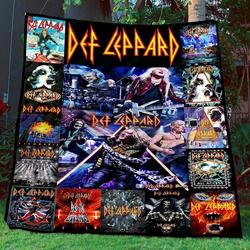 Tlmus Def Leppard Quilt Blanket Ver 7 and Home Decor