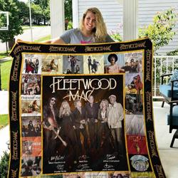 Tlmus Fleetwood Mac Quilt Blanket and Home Decor