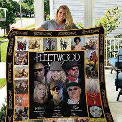 Tlmus Fleetwood Mac Quilt Blanket Ver 2 and Home Decor