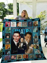 Tlmus Frank Inatra Quilt Blanket and Home Decor