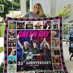 Tlmus Green Day Quilt Blanket and Home Decor