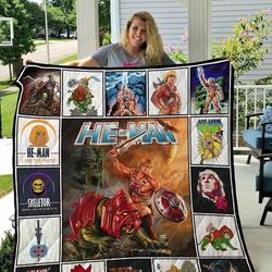 Tlmus He Man Quilt Blanket and Home Decor
