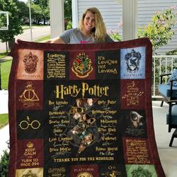 Tlmus Hp Quilt Blanket Ver 1 and Home Decor