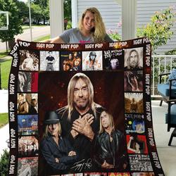 Tlmus Iggy Pop Quilt Blanket Ver 2 and Home Decor