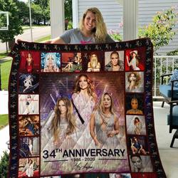 Tlmus Jlo Quilt Blanket and Home Decor