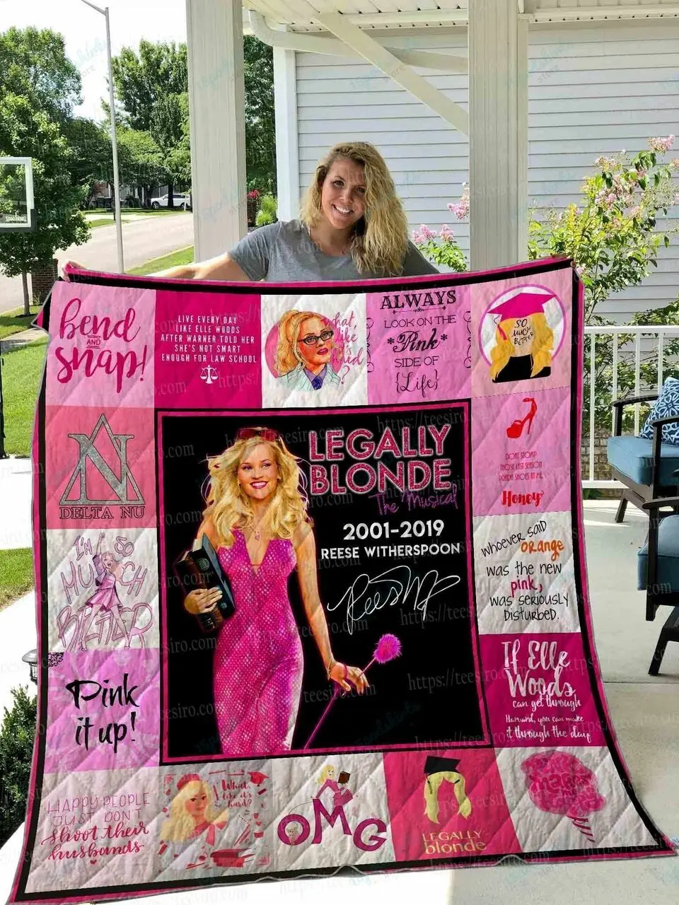 Tlmus Lana Del Rey Quilt Blanket Ver 6 and Home Decor