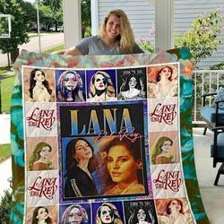 Tlmus Lana Del Rey Quilt Blanket Ver 8 and Home Decor
