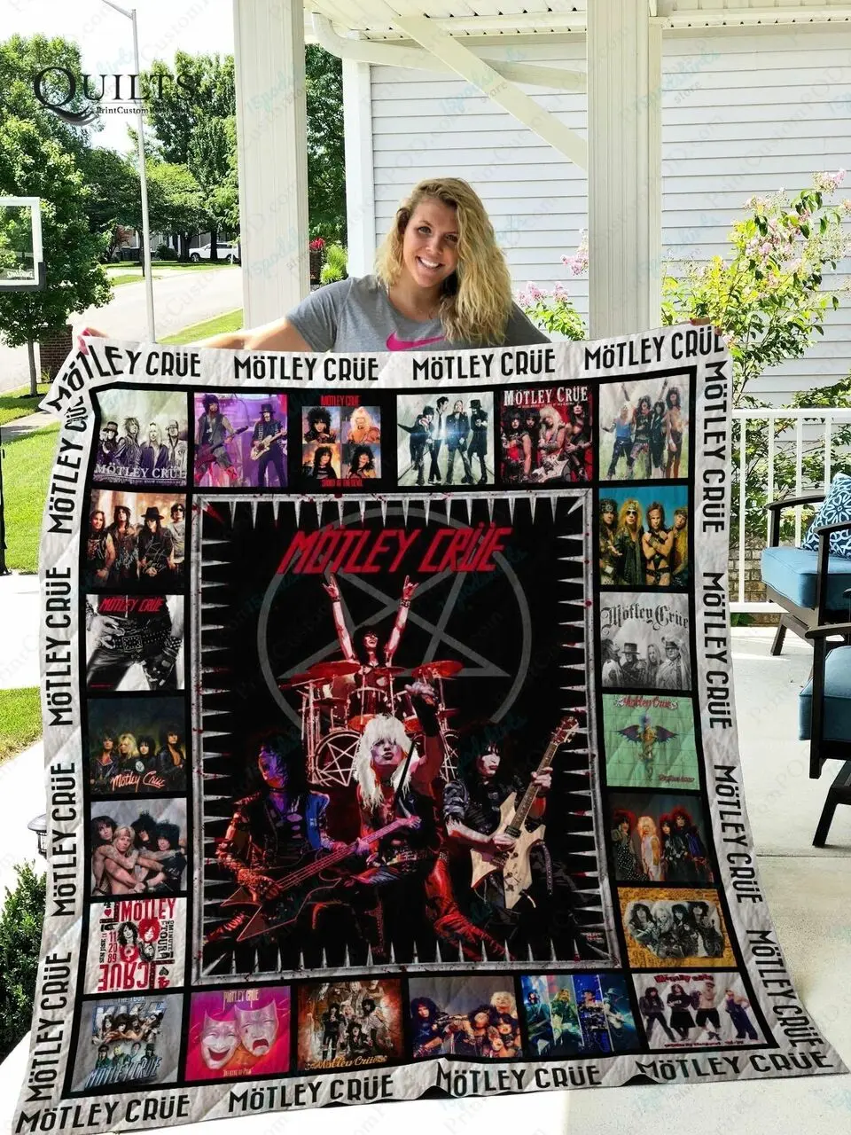 Tlmus M Tley Cr E Quilt Blanket and Home Decor