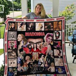 Tlmus Madonna Quilt Blanket and Home Decor