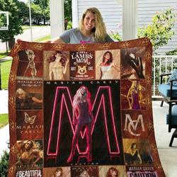 Tlmus Mariah Carey 2 Quilt Blanket and Home Decor