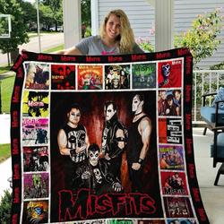 Tlmus Misfits Quilt Blanket and Home Decor