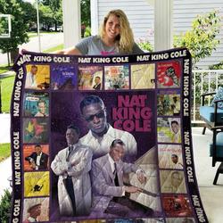 Tlmus Nat King Cole Quilt Blanket and Home Decor