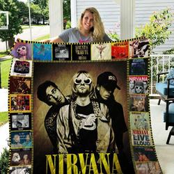 Tlmus Nirvana Quilt Blanket Ver 1 and Home Decor