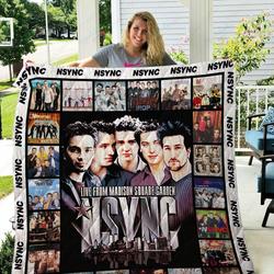 Tlmus Nsync Quilt Blanket Ver 1 and Home Decor