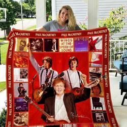Tlmus Paul Mccartney Quilt Blanket Ver 2 and Home Decor