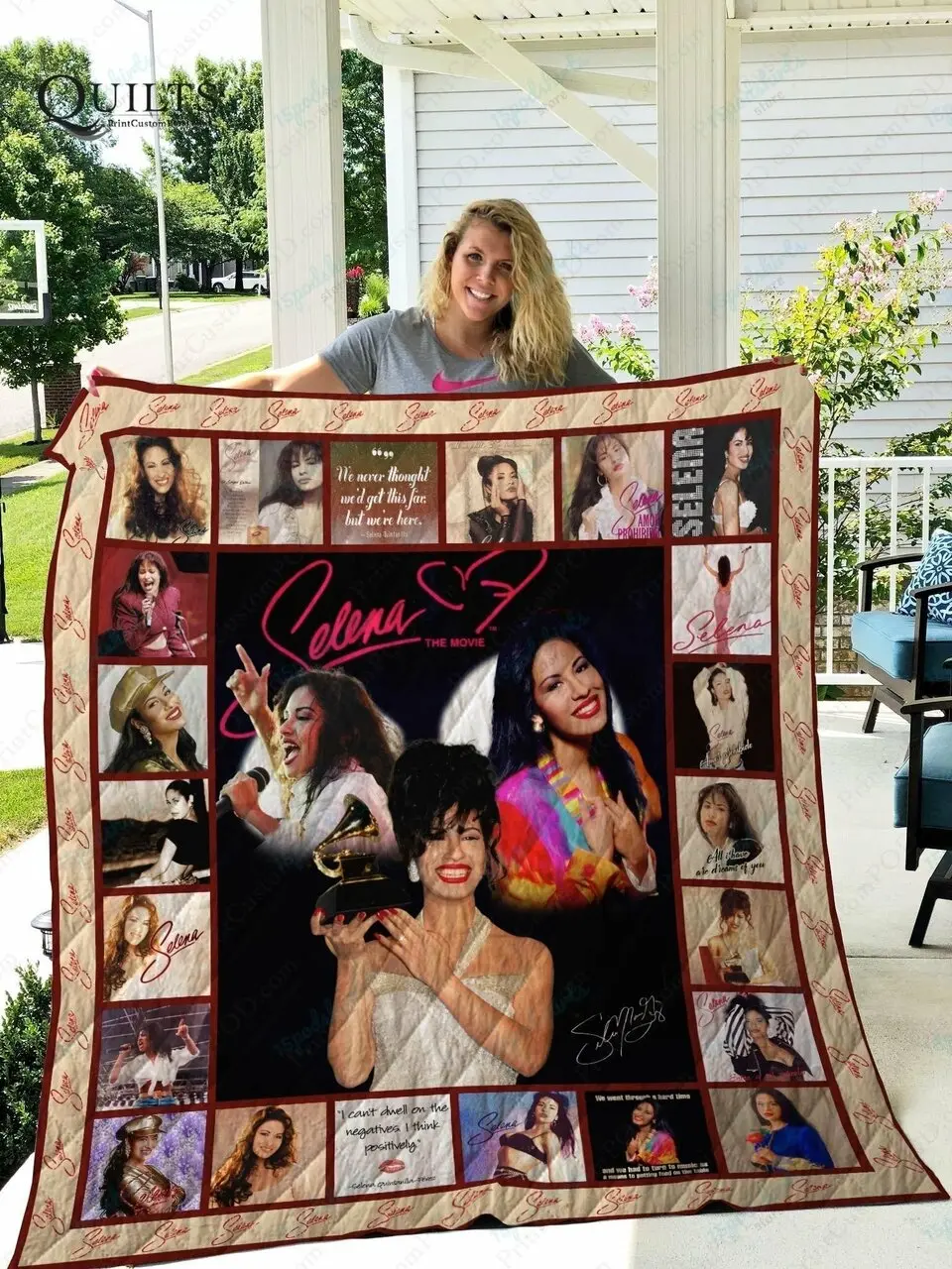 Tlmus Selena3 Quilt Blanket and Home Decor