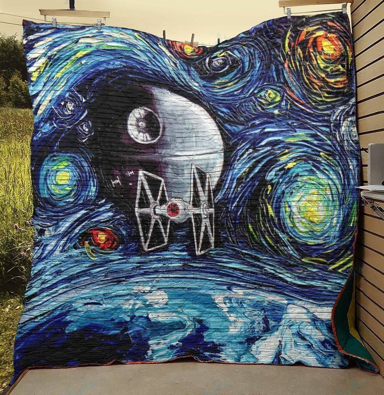 Tlmus Star Wars Quilt Blanket Ver 17 and Home Decor