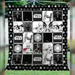 Tlmus Star Wars Quilt Blanket Ver 19 and Home Decor