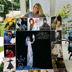 Tlmus Stevie Nicks Quilt Blanket Ver 2 and Home Decor