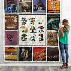 Tlmus The Allman Brothers Band Quilt Blanket Ver 11 and Home Decor