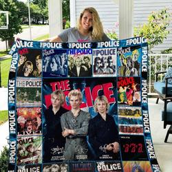 Tlmus The Police Quilt Blanket and Home Decor