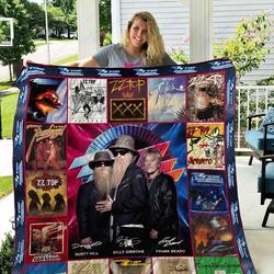 Tlmus Zz Top Quilt Blanket and Home Decor