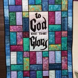To God Be The Glory Hur Quilt Bevrhi and Home Decor