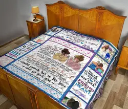 To My Bestie Quilt Blanket Dhc0201946Dd and Home Decor