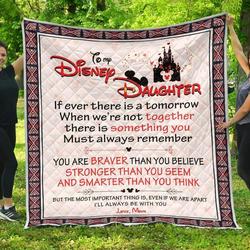 To My Daughter  Premium Quilt  Quilt and Home Decor