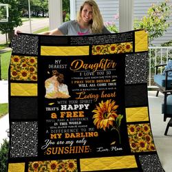 To My Dearest Daughter Quilt  Quilt and Home Decor