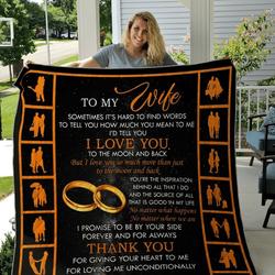To My Husband I DidnT Marry You So I Could Live With You Quilt   Bbs and Home Decor