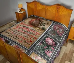 To My Husband Quilt Blanket Dhc02011347Dd and Home Decor