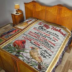 To My Husband Quilt Blanket Dhc02011368Dd and Home Decor