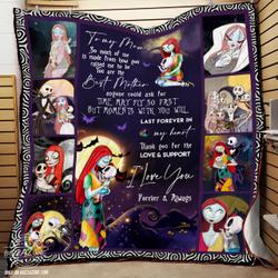 To My Mom Ver Son So Much Of Me Is Made From Nightmare Quilt Bt and Home Decor