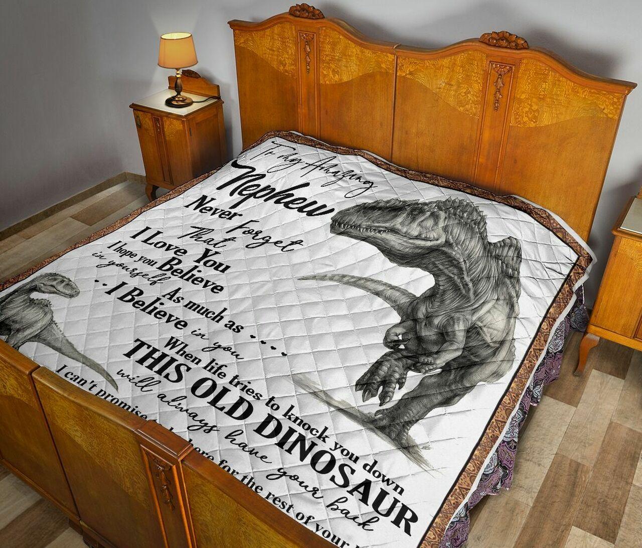 To My Nephew Quilt Blanket Dhc02011749Dd and Home Decor