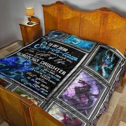 To My Son In Law Quilt Blanket Dhc02011291Dd and Home Decor