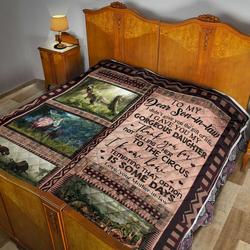 To My Son In Law Quilt Blanket Dhc02011297Dd and Home Decor