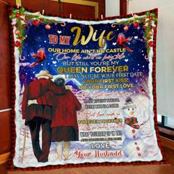 To My Wife Dac161115 Quilt Blanket and Home Decor