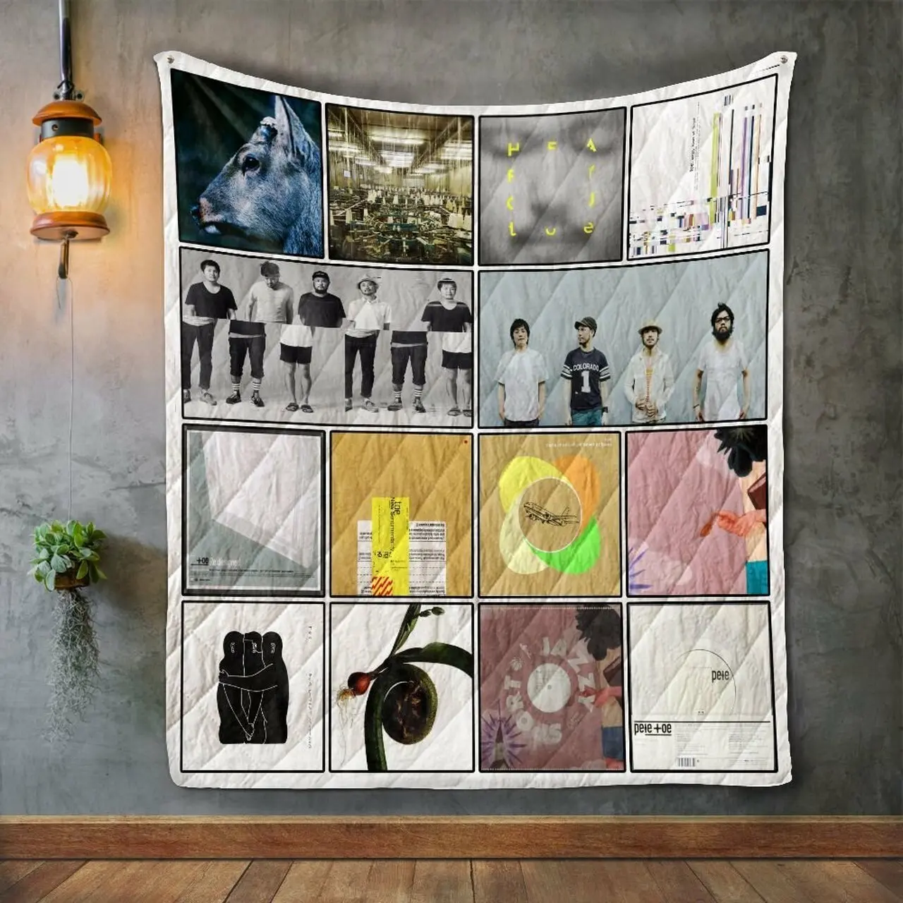 Toe Album Covers Quilt Blanket and Home Decor