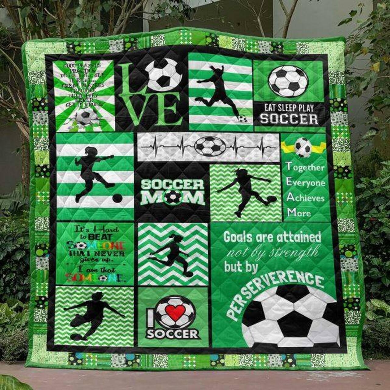 Together Everyone Achieves More Quilt Blanket Bn14 Quilt and Home Decor