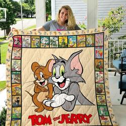 Tom And Jerry Quilt Blanket and Home Decor
