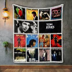 Tom Jones Album Covers Quilt Blanket and Home Decor