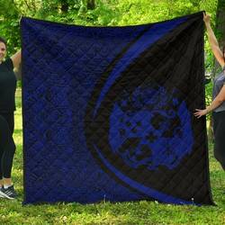 Tonga Coat Of Arms Polynesian Premium Quilt  Circle Style  04 J2  Quilt and Home Decor