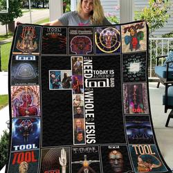 Tool Band Quilt Blanket and Home Decor