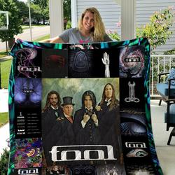 Tool Band Style 3 Quilt Blanket and Home Decor