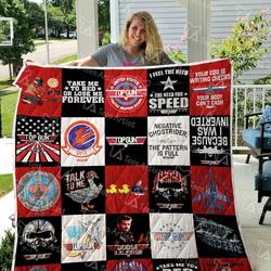 Top Gun Quilt Blanket 01127 and Home Decor